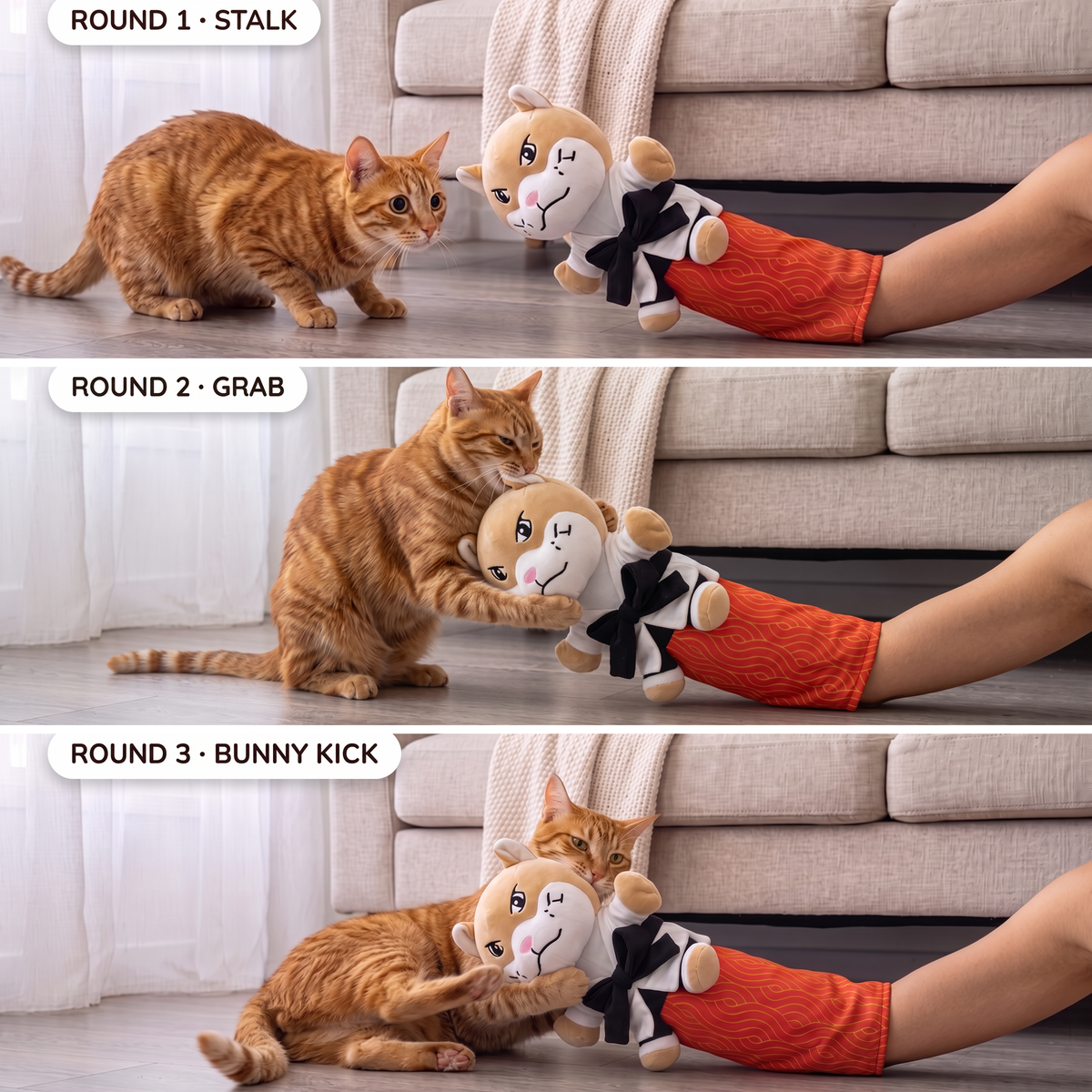 KarateCat Puppet — Protects Your Arm to the Elbow